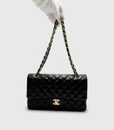 Chanel Classic Flap Lambskin Gold Hardware Medium
