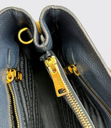 Prada Convertabel Tote Navy Blue