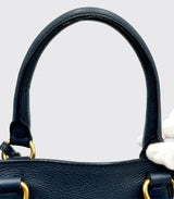 Prada Convertabel Tote Navy Blue