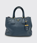 Prada Convertabel Tote Navy Blue