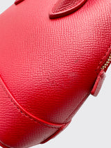 Balenciaga XXS Red Ville Bag