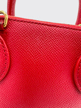 Balenciaga XXS Red Ville Bag