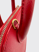 Balenciaga XXS Red Ville Bag