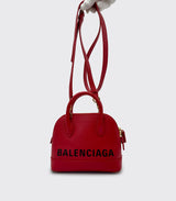 Balenciaga XXS Red Ville Bag