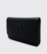 Chanel Timeless CC Wallet on Chain WOC