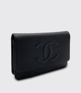 Chanel Timeless CC Wallet on Chain WOC