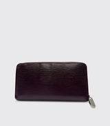 Louis Vuitton EPI Zippy wallet purple