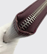 Louis Vuitton EPI Zippy wallet purple