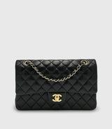 Chanel Classic Flap Lambskin Gold Hardware Medium