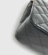 Chanel Classic Flap Lambskin Gold Hardware Medium
