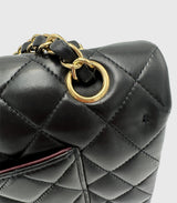 Chanel Classic Flap Lambskin Gold Hardware Medium