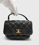 Chanel Small Affinity Black Shoulder Bag