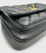 Chanel Small Affinity Black Shoulder Bag
