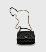 Chanel Small Affinity Black Shoulder Bag