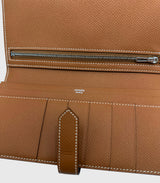 Hermes Bearn Wallet Gold