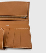 Hermes Bearn Wallet Gold