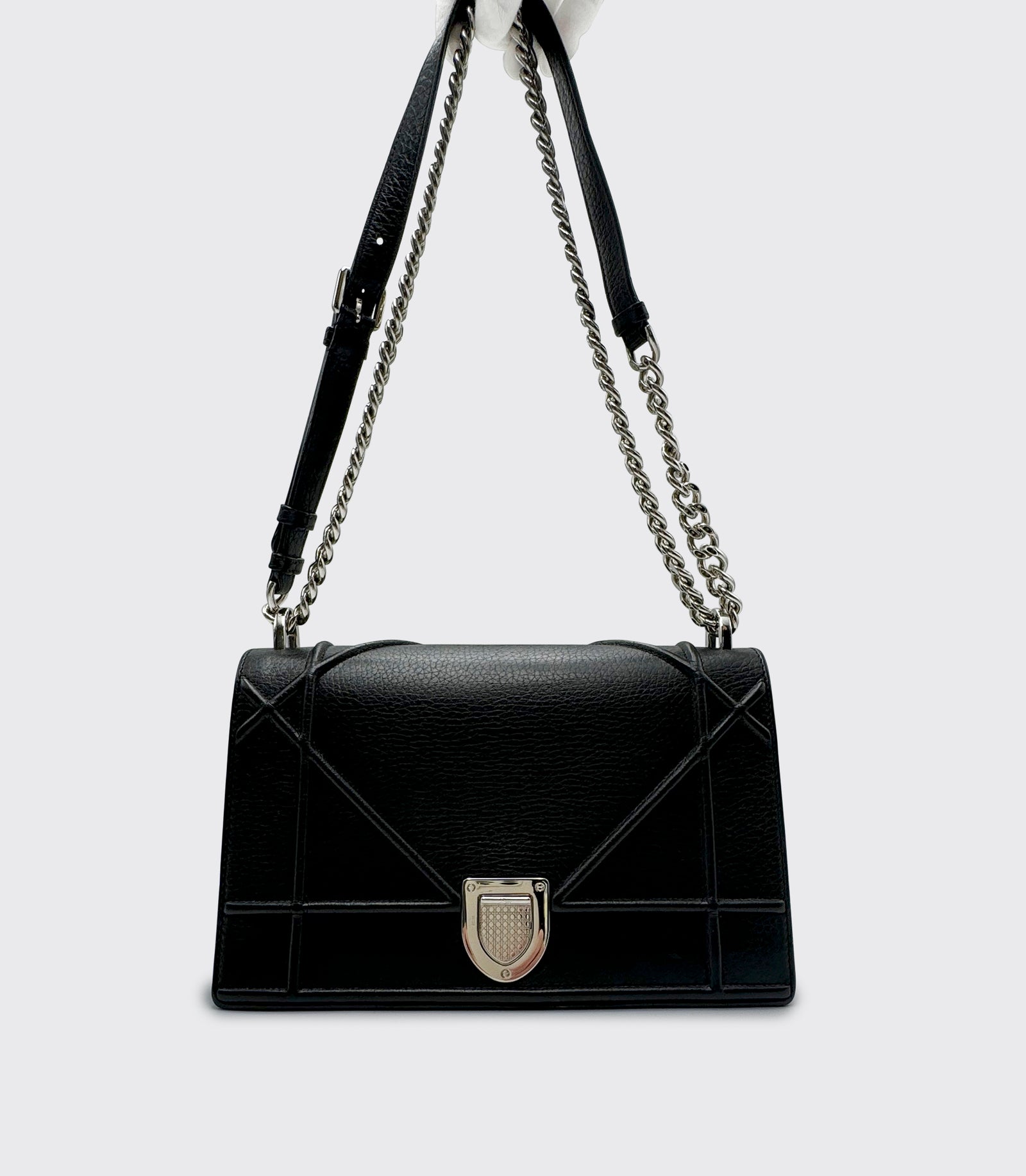 Christian Dior DIORAMA ディオラマ チェーンシバッグ Christian Dior Medium Diorama – PURSEFWD