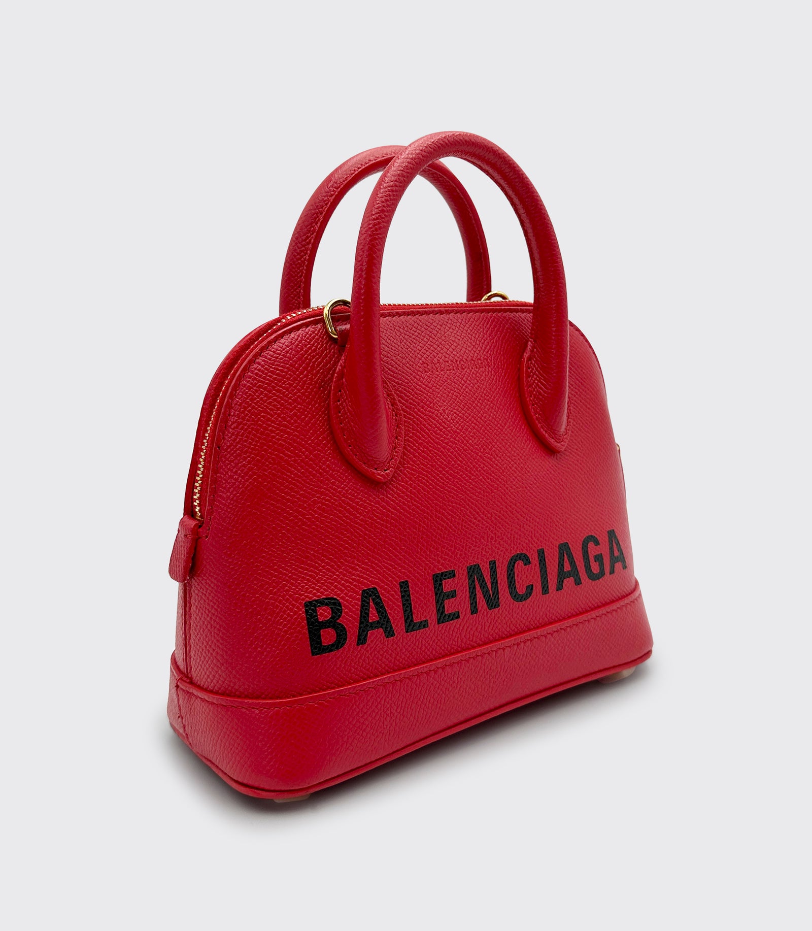●送料込●BALENCIAGA●VILLE XXS TOP HANDLE バッグ Balenciaga Ville Top Handle Bag XXS Black in Grained
